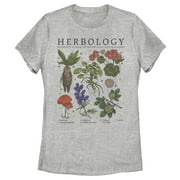 Harry Potter Womens Hogwarts Herbology Graphic Tee,
