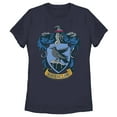 thumbnail image 1 of Women's Harry Potter Ravenclaw Crest  Graphic Tee Navy Blue X Large, 1 of 5