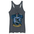 thumbnail image 1 of Women's Harry Potter Ravenclaw Crest  Racerback Tank Top Navy Blue Heather Large, 1 of 3