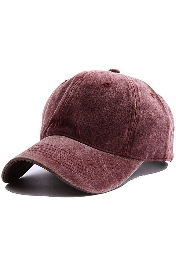 Women's Hats & Caps Solid Color Casual Adjustable Unisex Children Warm Cap Winter Hats for Women Red One Size