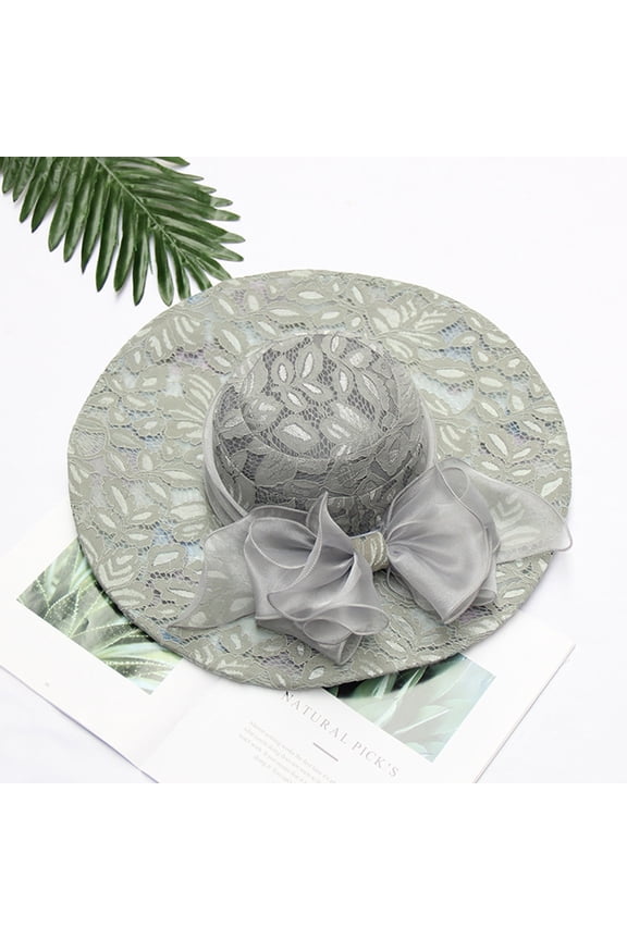 Women's Hats, Gray Fascinator Tea Hat Women's Wedding Bridal Caps, Womens Sun Hats, One Size, Running Hats for Women, Hiking Hat Women