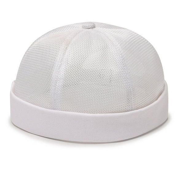 Women's Hats, White Men Solid Cap Mesh Quick Drying Adjustable Breathable Sport Outdoor Hip Hop Cap, Womens Sun Hats, One Size, Running Hats for Women, Hiking Hat Women
