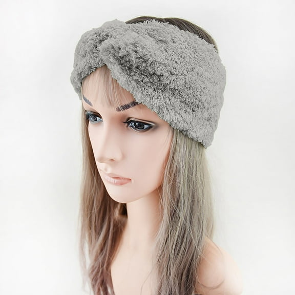 Women's Headband Soft Elastic Winter Headband Warm Headband Earmuff Winter Headbands For Women