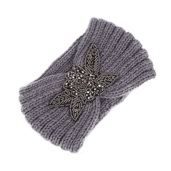 Women's Headbands Womens Headband With Beam Headband Warm Headband Knitted With Flower Headband, Women's Accessories Heardband