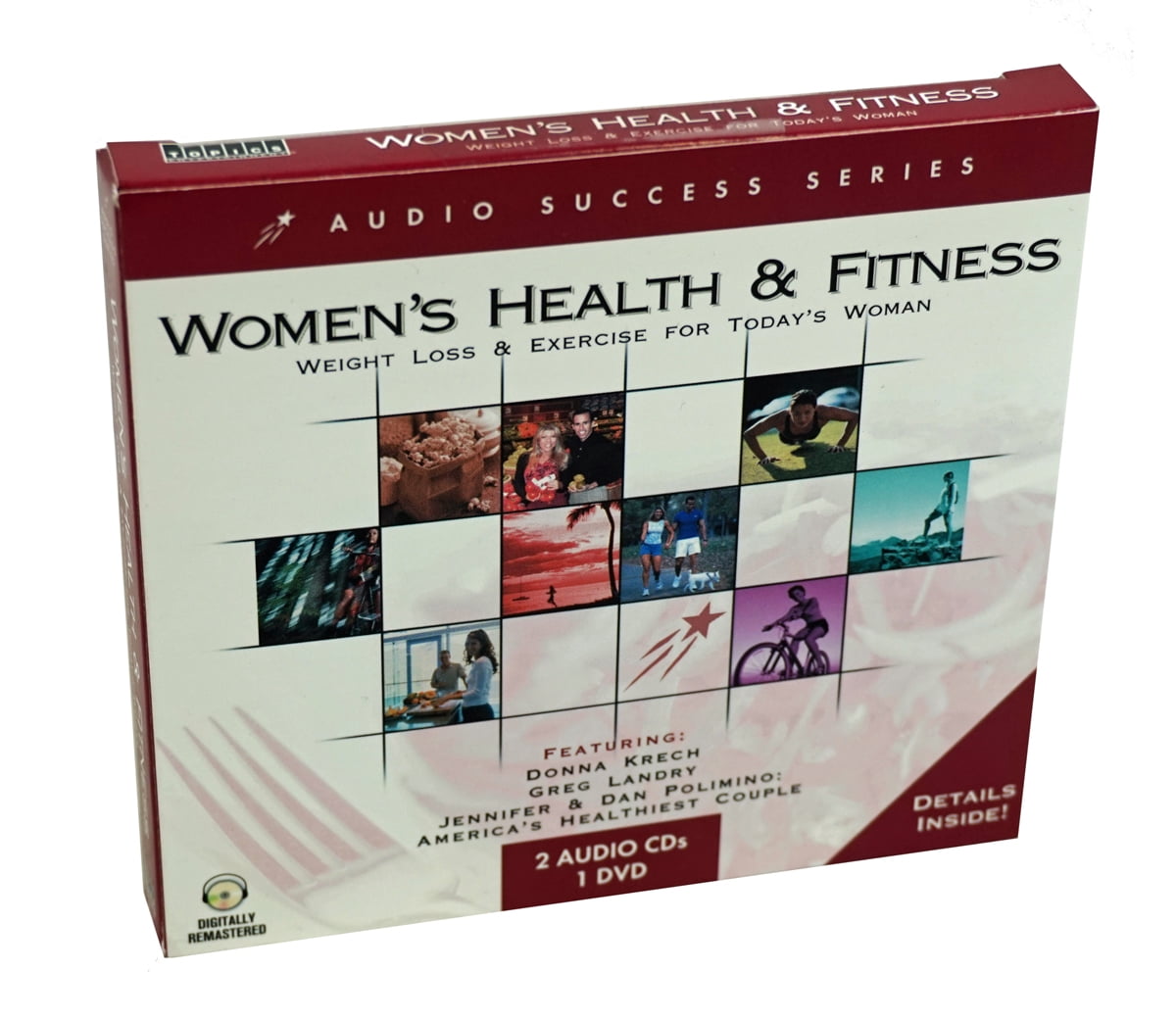 Women's Health & Fitness (Exercise) 2 Audio CDs plus One DVD Use at Home by Yourself