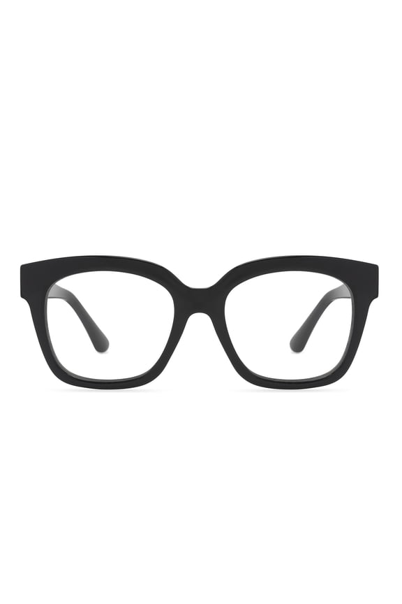 Inspiration Blue Light Blocking Glasses for Computer UV and Gaming Protection by DIFF Eyewear Black