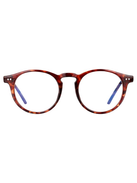 Perspective Blue Light Blocking Glasses for Computer UV and Gaming Protection by DIFF Eyewear Caramel Tortoise