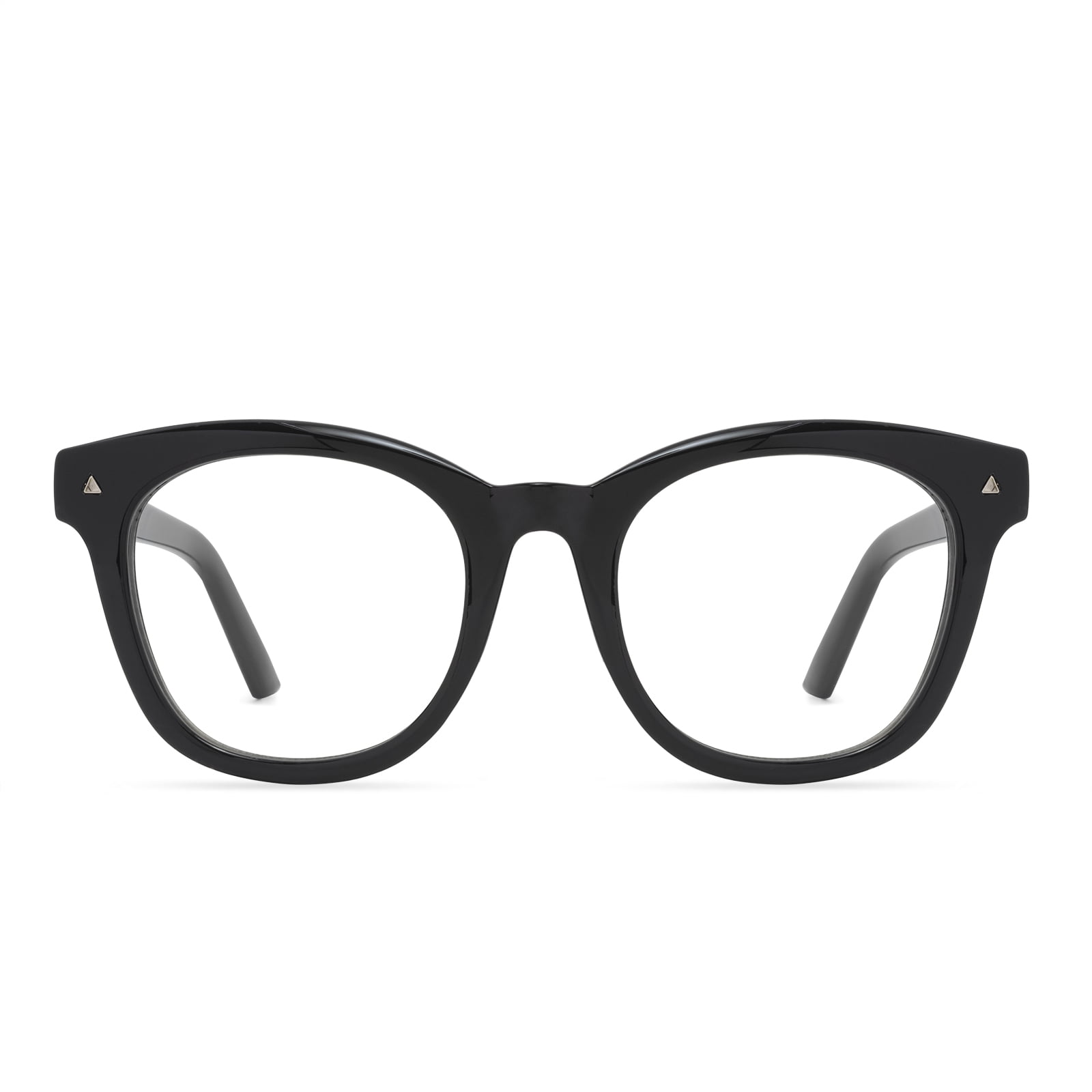 Women's Health Reading Glasses Vitality Blue Light Blocking by DIFF Eyewear Black +3.0