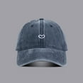 thumbnail image 1 of Women's Heart Embroidered Baseball Cap Vintage Washed Hat, 1 of 2