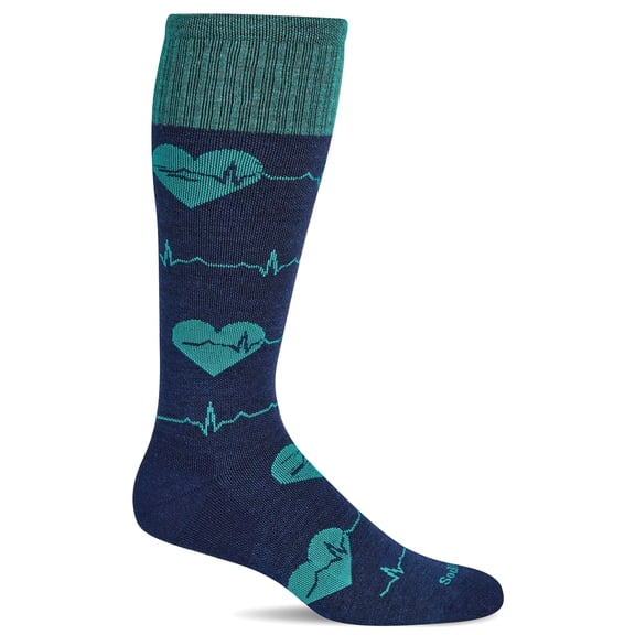 Women's Heartbeat | Moderate Graduated Compression Socks