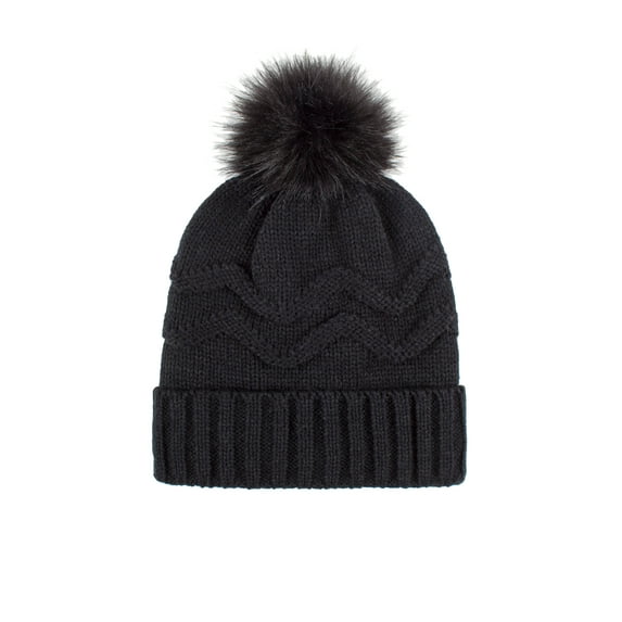 Women's Courtney Roll-Up Hat With Wispy Pom-Pom