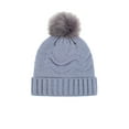 thumbnail image 1 of Women's Courtney Roll-Up Hat With Wispy Pom-Pom, 1 of 7