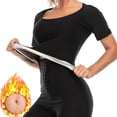 thumbnail image 1 of Women's Heat Trapping Sauna Shirt - Sweat Vest Compression Shapewear - Sauna Suit Top, 1 of 6