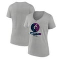 thumbnail image 1 of Women's Heather Gray US Paralympic Cycling Radiating Victory V-Neck T-Shirt, 1 of 3