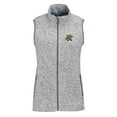 thumbnail image 1 of Women's Heather Gray Wichita State Shockers Summit Fleece Full Zip Sweater Vest, 1 of 1