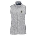 thumbnail image 1 of Women's Heather Gray Wofford Terriers Summit Fleece Full Zip Sweater Vest, 1 of 1