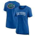 thumbnail image 1 of Women's Heather Royal Florida Gators Slab Serif Tri-Blend T-Shirt, 1 of 3