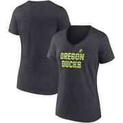 Women's Gameday Couture Gray Oregon Ducks Side-Slit French