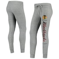Women's Heathered Gray Chicago Blackhawks Academia Cuffed Pants