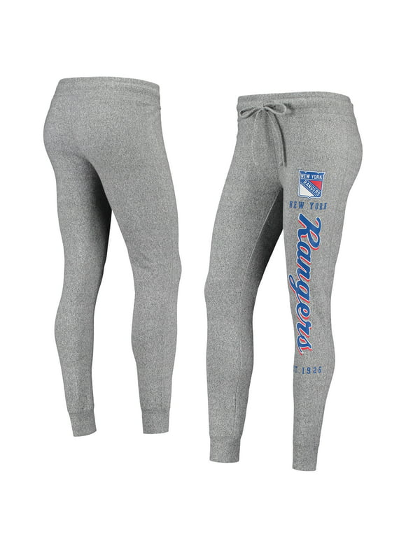 Women's Heathered Gray New York Rangers Academia Cuffed Pants