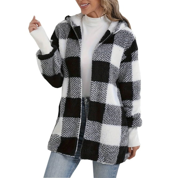 Women's Heavy-Duty Warm Jacket, Casual Long-Sleeved Hooded Coat with a Thick Build for Versatile Cold Weather Use