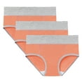 thumbnail image 1 of Women's Heavy Flow Period Underwear High Waisted Postpartum Menstrual Panties Reusable Panties 3 Pack, 1 of 7