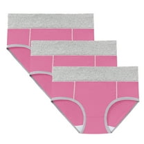 Women's Heavy Flow Period Underwear High Waisted Postpartum Menstrual Panties Reusable Panties 3 Pack