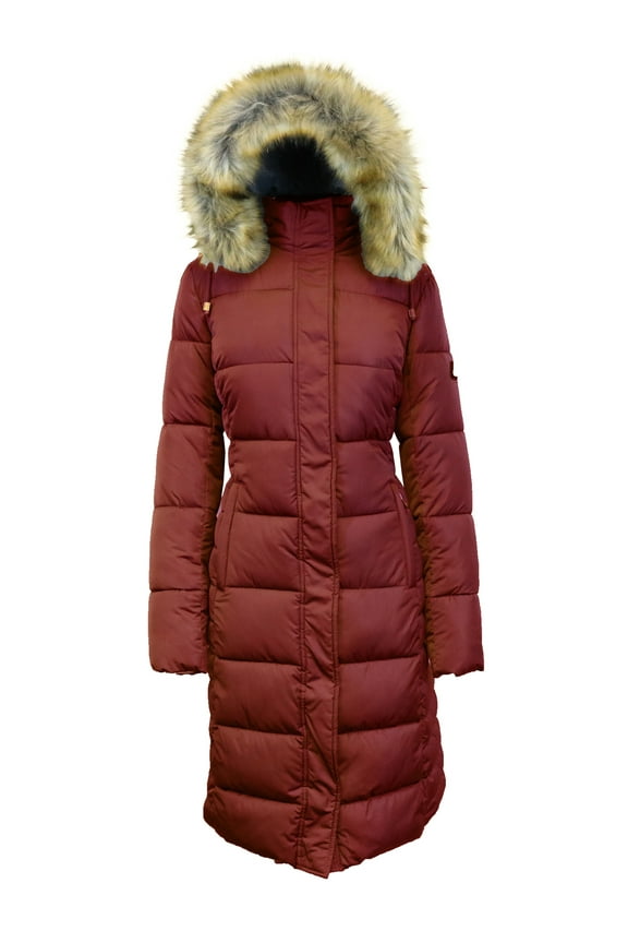 Women's Heavyweight Long Parka Jacket Coat (XS-3XL)