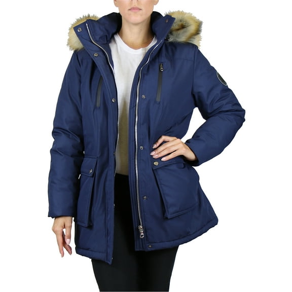 Women's Heavyweight Parka Jacket With Detachable Hood