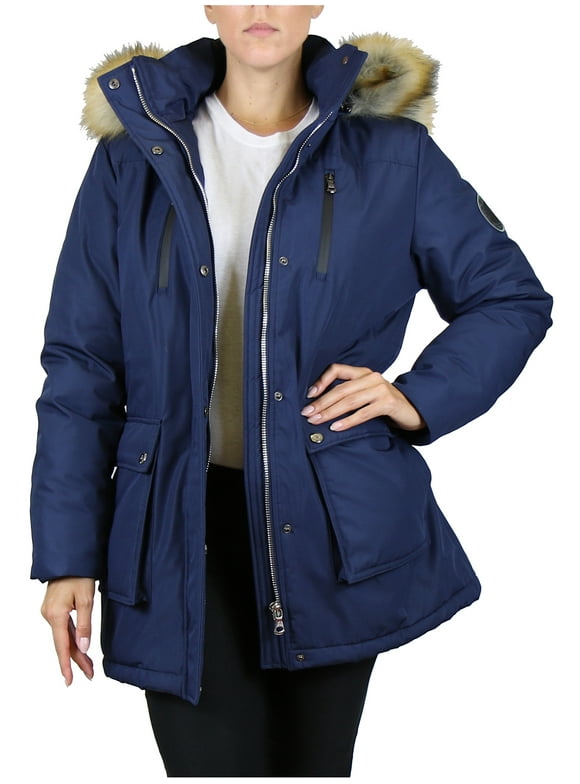 Women's Heavyweight Parka Jacket With Detachable Hood