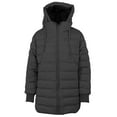 thumbnail image 1 of Women's Heavyweight Parka Jacket with Detachable Hood - Water-Resistant, Insulated Winter Coat for Cold Weather (S-XL), 1 of 3