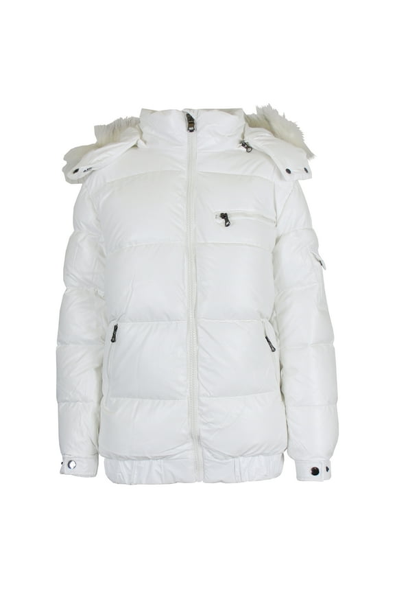 Women's Heavyweight Parka Jacket with Detachable Hood - Water-Resistant, Insulated Winter Coat for Cold Weather (S-XL)