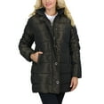 thumbnail image 1 of Women's Heavyweight Parka Jacket with Detachable Hood - Water-Resistant, Insulated Winter Coat for Cold Weather (S-XL), 1 of 5