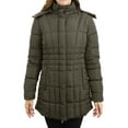 thumbnail image 1 of Women's Heayweight Puffer Jacket With Detachable Hood, 1 of 4