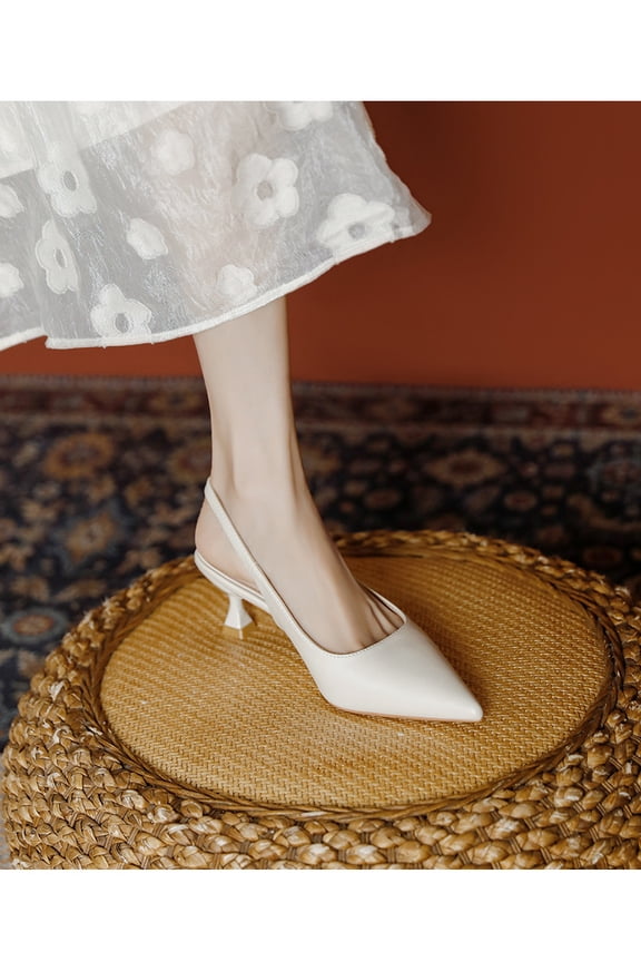 Women's Heel Pump, Pointed Toe Design for Party, Wedding, and Dressy Occasions