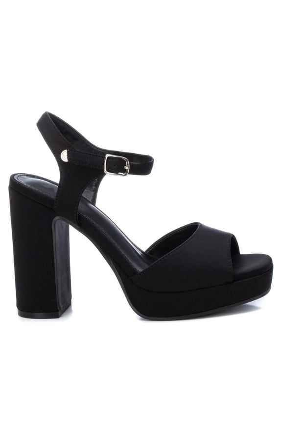 Women's Heel Sandals By XTI, 14099305 Black