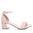 thumbnail image 1 of Women's Heeled Suede Sandals By XTI, 4562602 Pink, 1 of 1