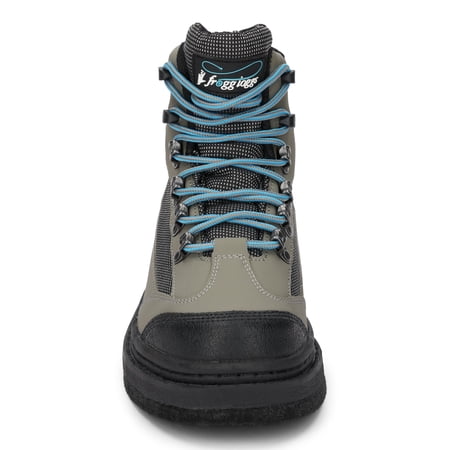 Frogg Toggs Hellbender Felt-Wading Ankle Boots, Wide Width Ankle-High, Gray (WoWomen’s Shoes)