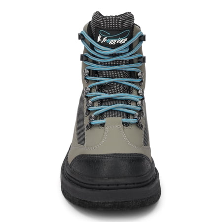 Frogg Toggs Hellbender Felt-Wading Ankle Boots, Wide Width Ankle-High, Gray (WoWomen’s Shoes)