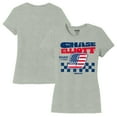 thumbnail image 1 of Women's Hendrick Motorsports Team Collection Heather Gray Chase Elliott Name & Number Scoop Neck T-Shirt, 1 of 3