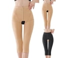 thumbnail image 1 of Women's High Compression Shapewear Shorts, Firm Tummy Control & Thigh Slimmer, Post-Operative Recovery Leggings, Seamless Invisible Shaping Wear for Daily Use(Beige,M), 1 of 9
