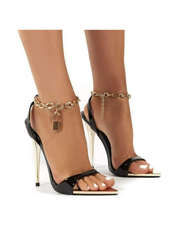 Locking High Heel Shoes