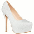 thumbnail image 1 of Women's High Heel Pump Closed Toe Platform Heels Dress Pumps, 1 of 5