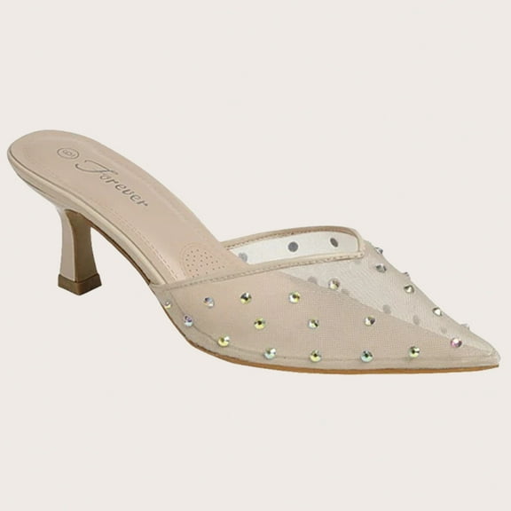 Women's High Heel Sandals Summer Beach Slide Dressy Slippers Comfortable Casual Fashion