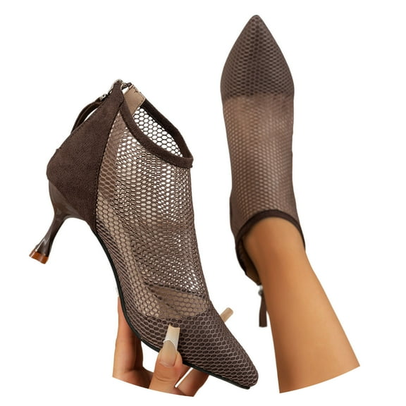 Women's High Heels - European Retro Casual Shoes for Dance Travel and Beach - Comfortable Hollow Soft Sole Sandals