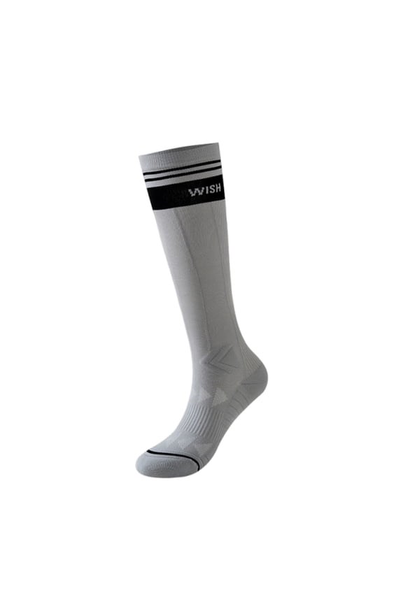 Women's High Pressure Socks, Light Breathable Quick-drying Towel Bottom Sports Socks, Gray