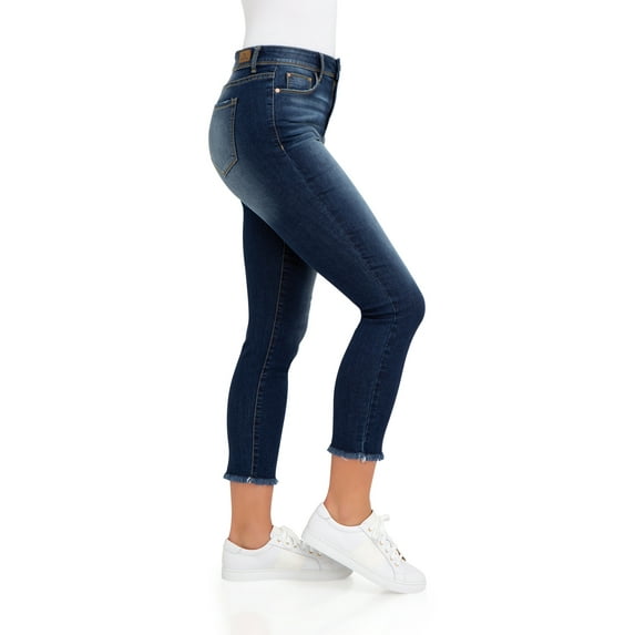 Women's High Rise Cropped Skinny Jeans