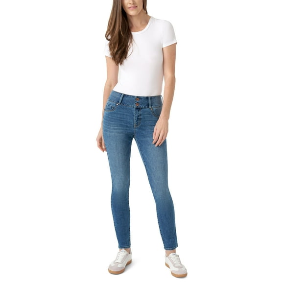 Women's High Rise Curvy Jean - Ocean Drift