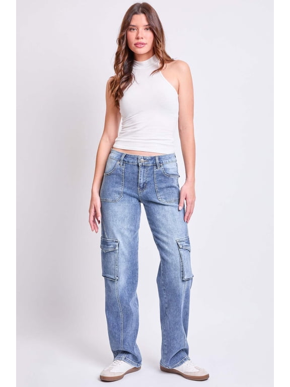 Women's High Rise Skater Cargo Jeans