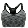 thumbnail image 1 of Women's High Support Racerback Sports Bra Adjustable Cami Bra Athletic Tops with Removable Pads, 1 of 8